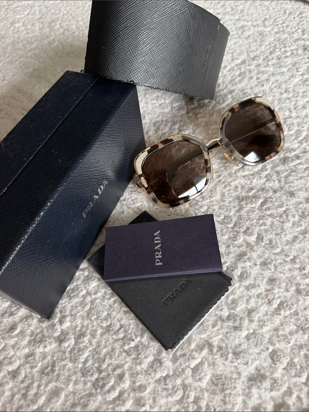 Prada Women’s Sunglasses - Tortoiseshell Frame with Brown Lenses
